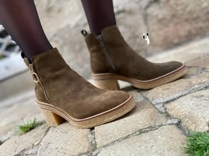 Boots kaki nubuck