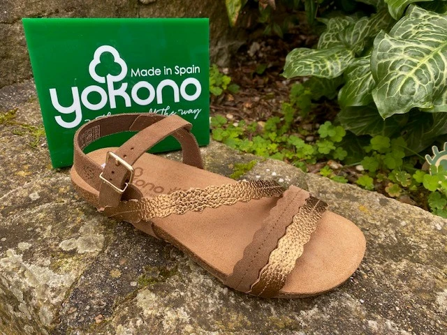 Sandale bronze plate Yokono