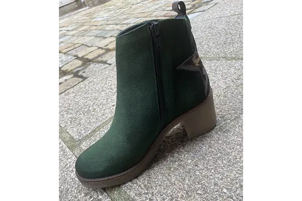 bottines avec fermeture zip